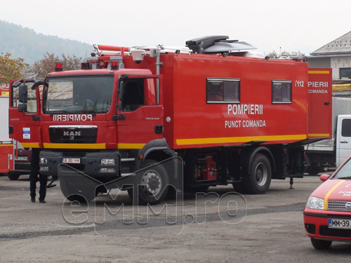 Foto: Centru Mobil de Comanda - ISU Maramures (c) eMaramures.ro